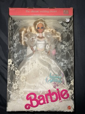 Barbie ウェディング　マテル Vintage Romantic Bride Barbie 1992 Mattel -White Wedding