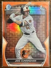 👉 Jake Cunningham 1st Bowman Chrome Orange /25 Orioles Prospect 🔥