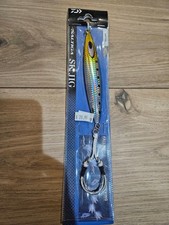 Daiwa Saltiga SA-SK200G04 SK Metal Jig, 7oz, 9/0 Assist Hooks, Glow Pink, 11.6"