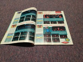 Nintendo Power Magazine Volume 37 Lemmings + Ultra Bots Poster SNES NES