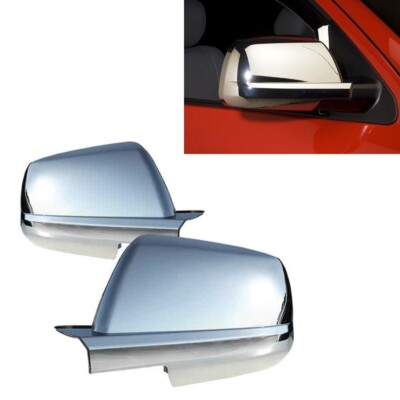 For 2007-2020 Toyota Tundra Sequoia Full Chrome Mirror Covers Trims