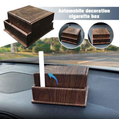 New Car Automatic Pop-up Cigarette Case Creative Interior Decoration Home  Office | eBay