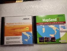 Magellan Mapsend Worldwide Basemap Software V1.10a For Sportrak Map GPS