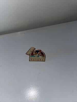NASA Vintage Pin Manned Flight Awareness 1993 Pin Reaching Toward The Future Pin