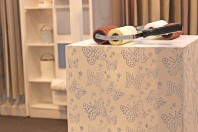 Laura Ashley - Deko Farbroller für Wände, Papier & Holz - Bella Schmetterling