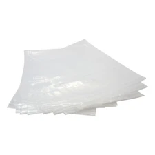 500 Resealable 2 Mil Clear Poly 9" X 12" Zip Seal Big Food Storage Bags