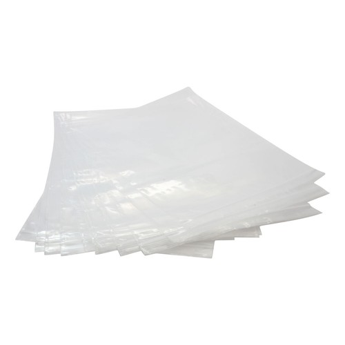 500 Resealable 2 Mil Clear Poly 9" X 12" Zip Seal Big Food Storage Bags - Afbeelding 1 van 4