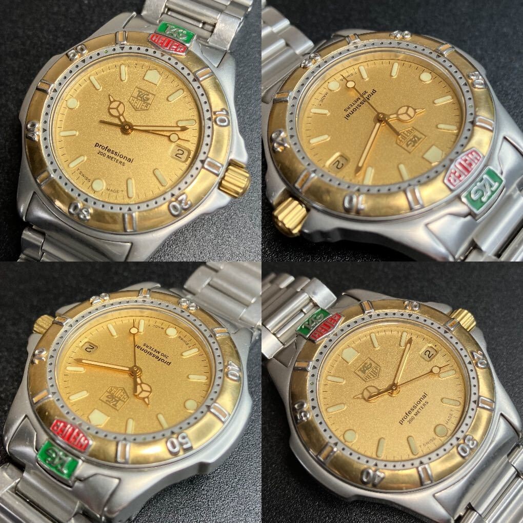 Tag Heuer Men's Watch Professional 4000 Series 995.413 Working eBay