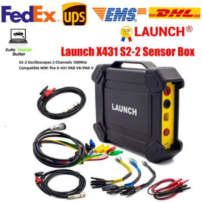 Launch X-431 Sensorbox S2-2 DC USB Oscilloscope 2 Channels for X431 PAD V/ VII