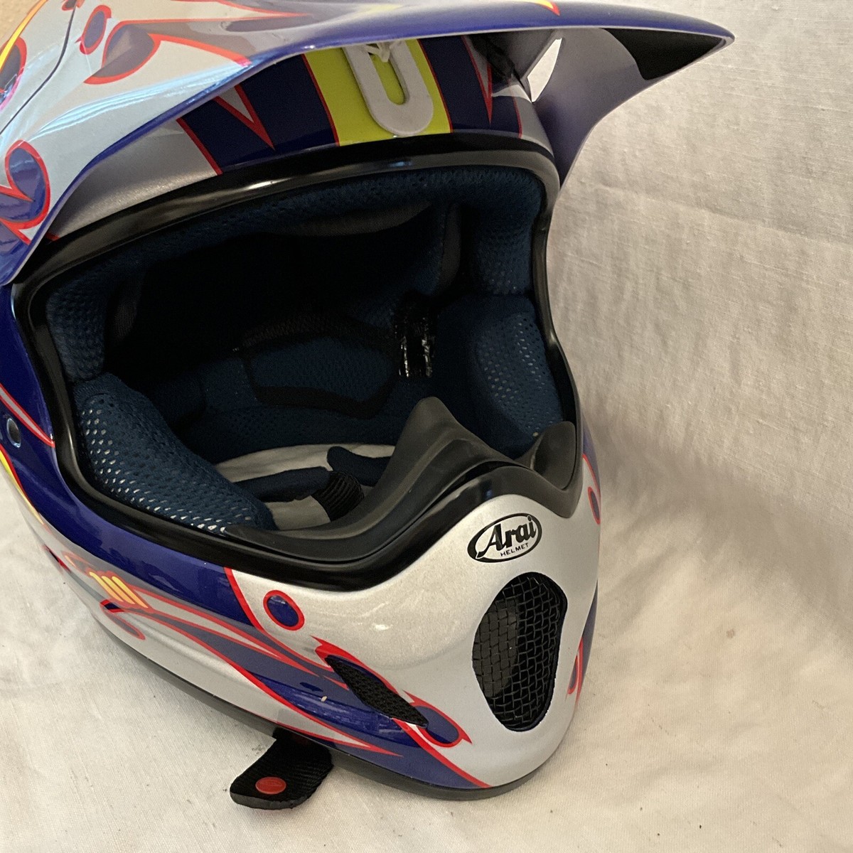ARAI VX-Pro Open Motocross Helmet Hayden 'Wired' Blue Size XL