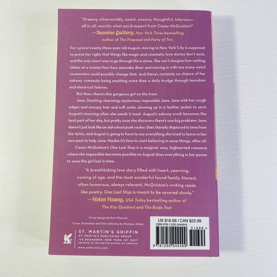 One Last Stop by Casey McQuiston (2021, Trade Paperback) eBay