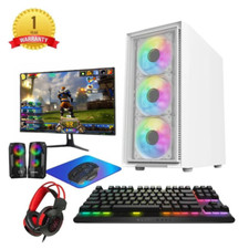 Fast Gaming PC Bundle Intel Core i5 16GB RAM 1TB 128GB SSD 4GB GT730 Win 11 P