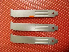 Lot of 3 - Dell OptiPlex 755 Full Height Case Ad-on Card Rear Brackets - 35FNF