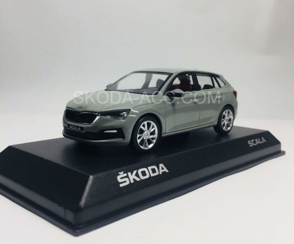 i-SCALE Skoda Scala 1:43 Steel grey 657099300 F7A | eBay