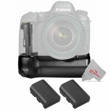 Vivitar Battery Power Grip and Two LP-E6 Battery Pack for Canon 6D MII Camera