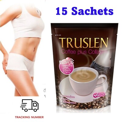Slimming Coffee Mix Plus Collagen No Sugar Weight Management Control Diet Slim 