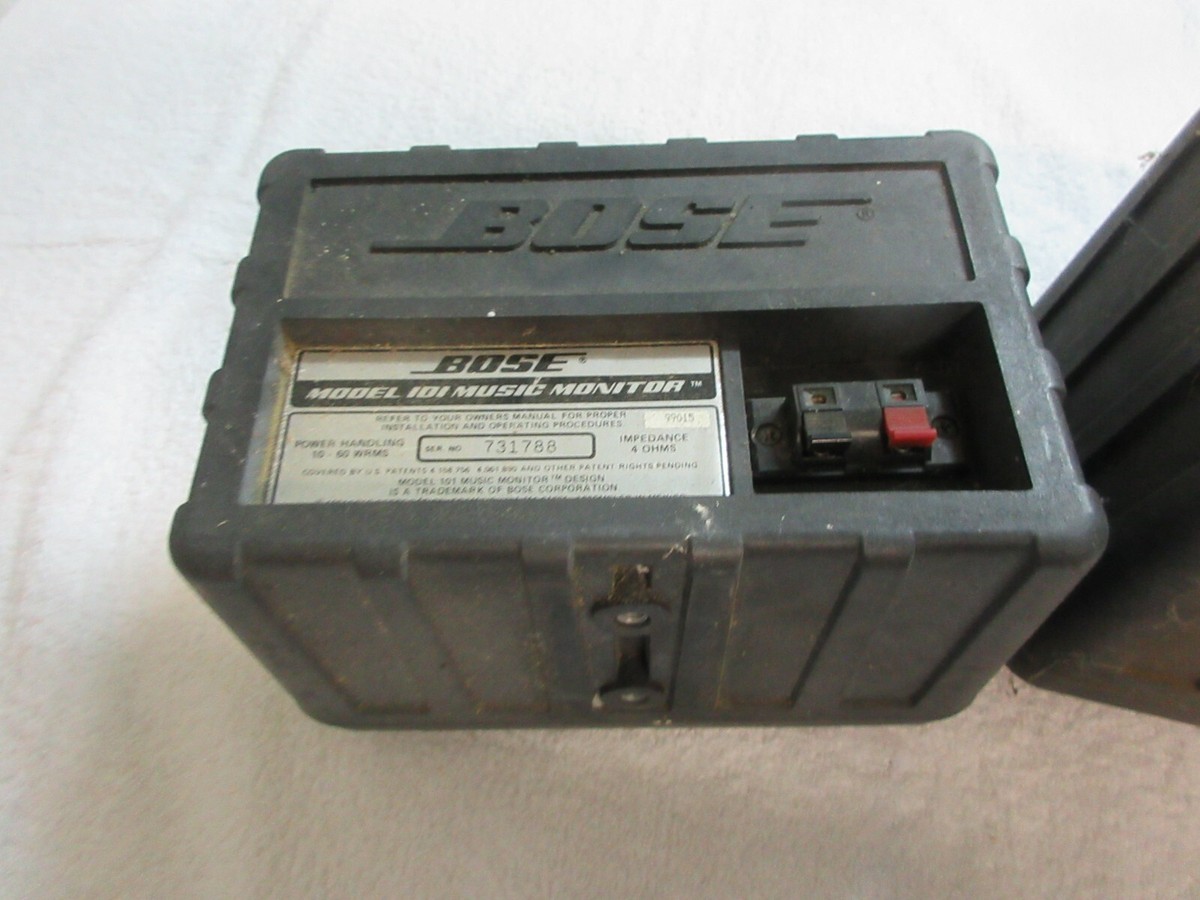 Bose Matching Speakers (2) Model 101 Music Monitor | eBay Bose Matching Speakers (2) Model 101 Music Monitor | eBay