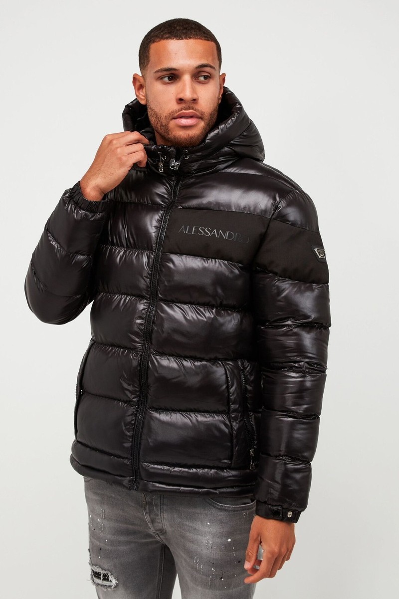 Men Alessandro Zavetti Catrio Black Jacket