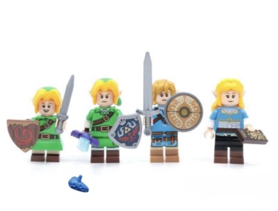 LEGO All 4 Minifigures From Set 77092 Legend of Zelda Authentic