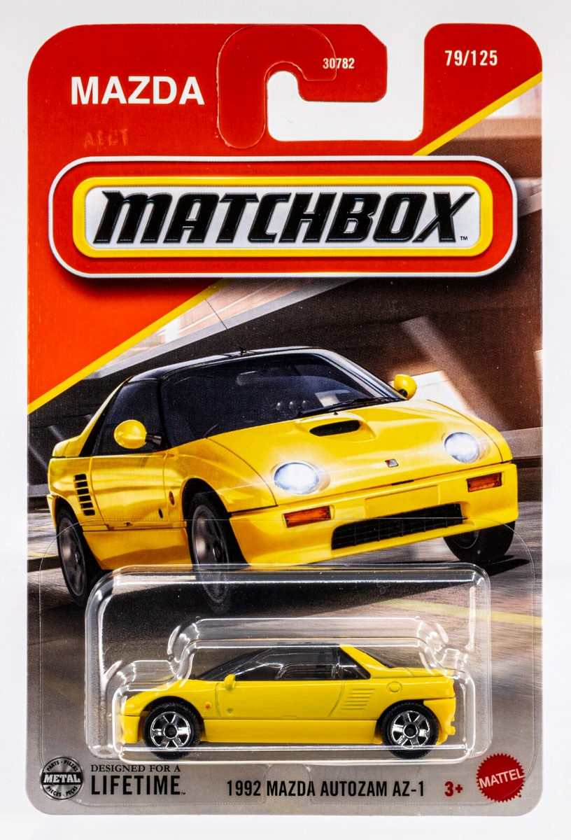 2025 Matchbox #79 1992 Mazda Autozam AZ-1 YELLOW | FSC | eBay