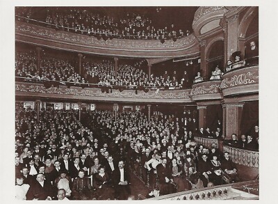 Postcard American Theatre, NYC Ted Mark's Big Sunday Night Concert 1901-02 MINT