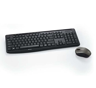 VERBATIM Silent Wireless English Keyboard and Mouse Model