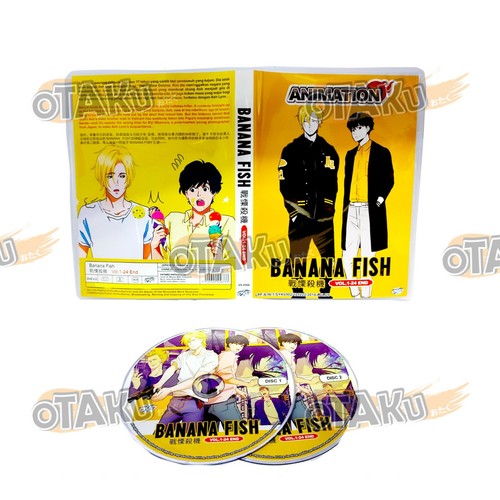 Banana Fish Complete Anime Tv Series Dvd Box Set 1 24 Eps Eng Sub Ebay Banana Fish Complete Anime Tv Series Dvd Box Set 1 24 Eps Eng Sub Ebay