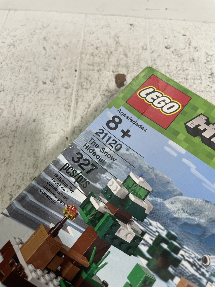 2015 LEGO MINECRAFT #21120 The Snow Hideout FACTORY SEALED RETIRED - Image 3 of 4