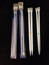 Vtg Lot of Susan Bates Knitting Needles - Set of 4 includes: US 5, 7, 11 and 15