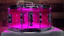 Ludwig Vistalite Snare Drum - 5-inch x 14-inch - Violet, 14x6.5 Auth Dealer