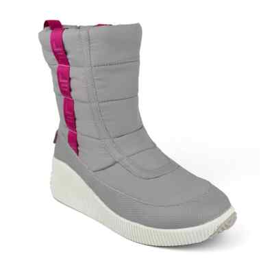 London Fog Women's Cheslee Cold Weather Boots Grey Size 8M