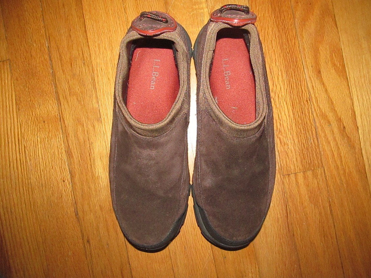 Mens L.L. Bean Brown Suede Thinsulate Insulation Shoes 8.5 M  display picture 2