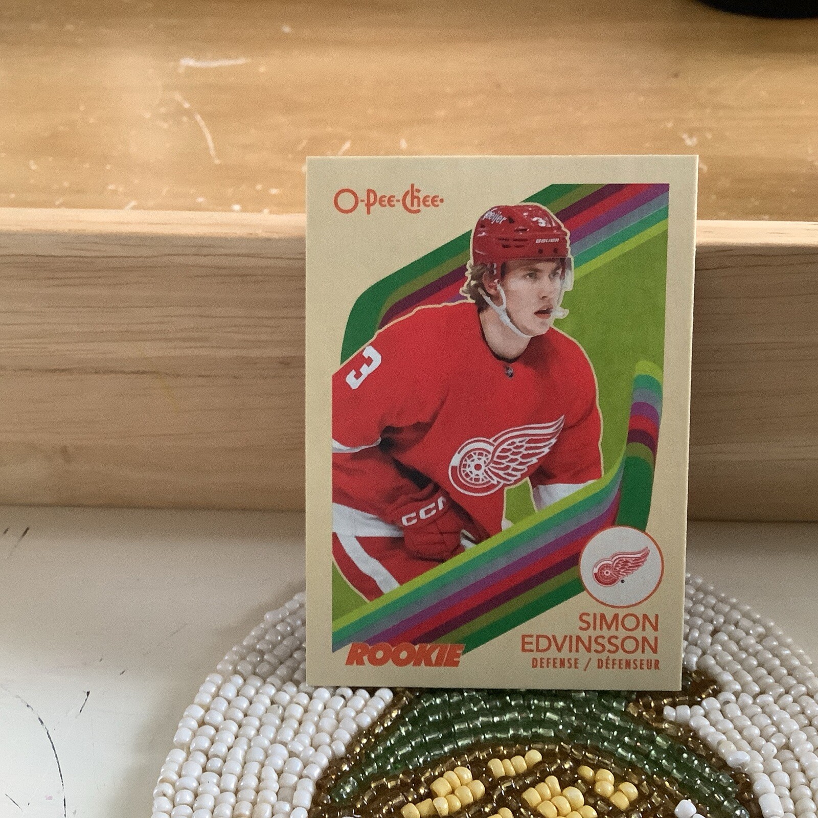 2023-24 O-Pee-Chee Retro Rookie RC #563 Simon Edvinsson