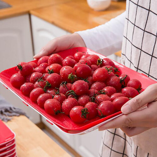 8PCS Food Preservation Tray Kitchen Fresh Food Reusable Storage Container Set - Picture 8 of 11