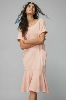 New Anthropologie Saturday Sunday Joella Midi Dress Size XS MSRP: $98 | eBay