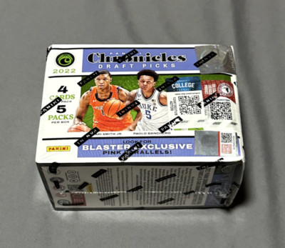 2022 Panini Chronicles Basketball Draft Picks Blaster Box Sealed