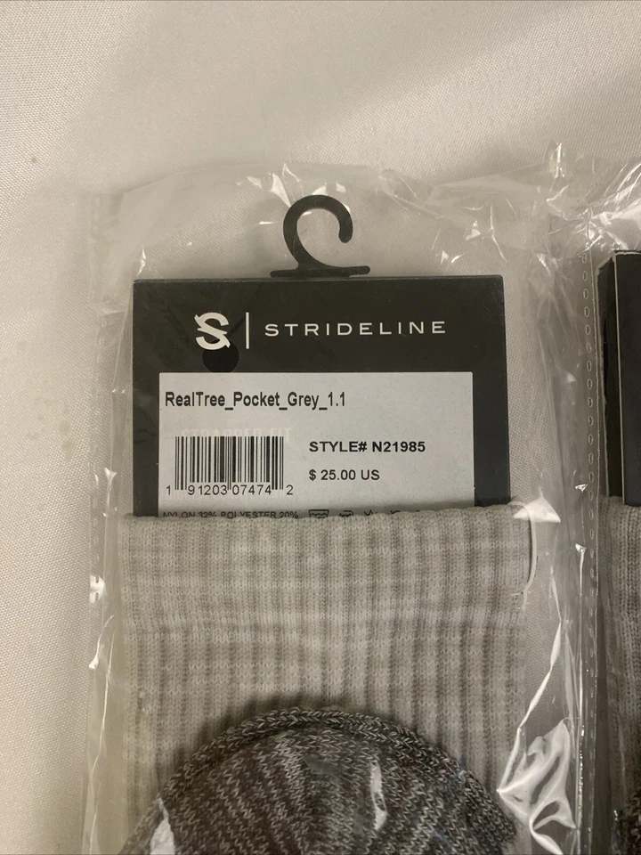 StrideLine Realtree Premium Hunting Socks w Pocket Size 9-11 THREE PAIR - Image 4 of 4