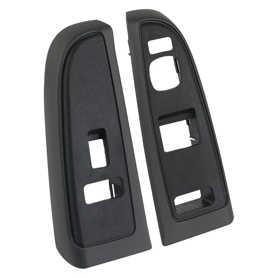 Pair Power Window Switch Bezel L&R Side for Chevy Silverado Cadillac GMC Foto 2 de 4