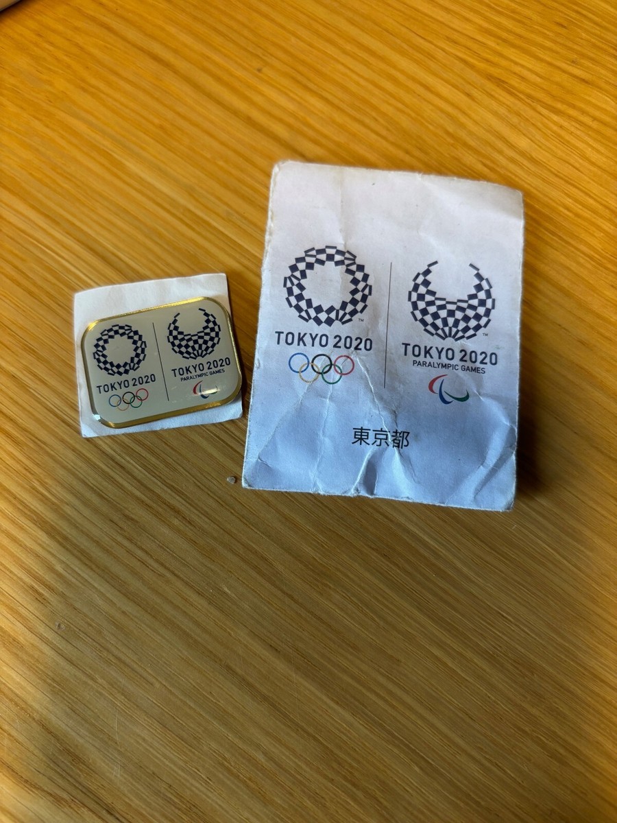 Tokyo 2020 Olympic Games Original Official Emblem Pin Badge