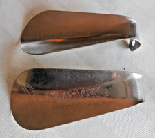 Shoehorn Metal Advertising Jarman Freeman Shoes Lot of Two 2