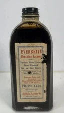 Vintage Everbrite Brushing Lacquer Dallas, Texas Full Bottle 