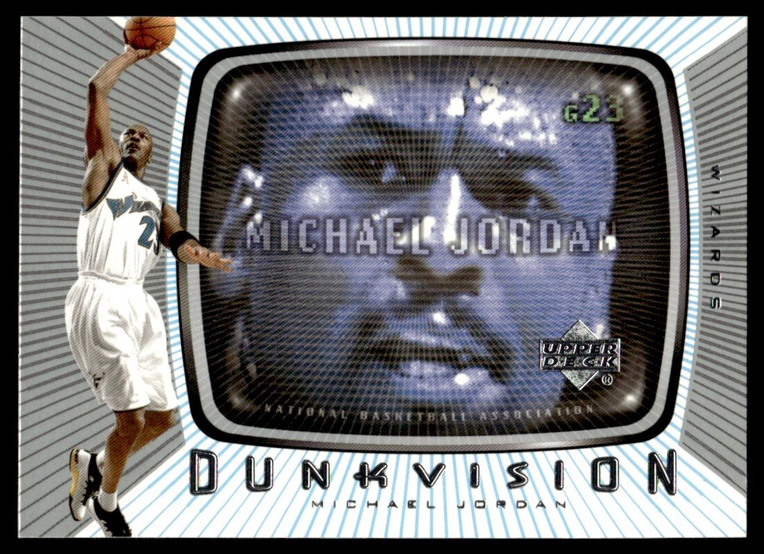 MICHAEL JORDAN 2002-03 UPPER DECK DUNKVISION #DV1