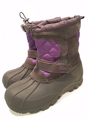 Sporto Girls' Winter Snow Boots Youth Size XL