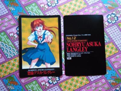 NEON GENESIS EVANGELION VENDING CARDDASS 12 | eBay