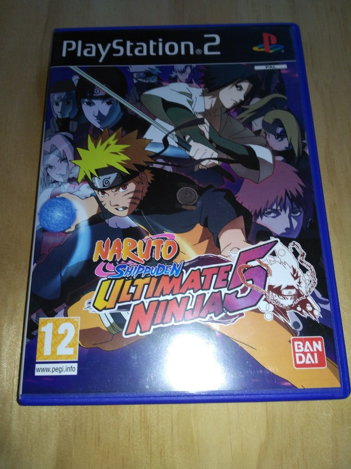 ps2 NARUTO SHIPPUDEN Ultimate Ninja 5 Game Playstation PAL UK EXCLUSIVE