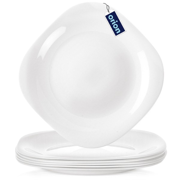 Teller-Set Glasteller Essteller Speiseteller Teller Glas Luna 26,5 Cm 6-Tlg.-image