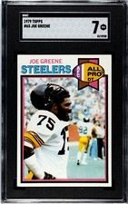 1979 Topps Football Card #65 JOE GREENE Pittsburgh Steelers Hall of Famer NMINT