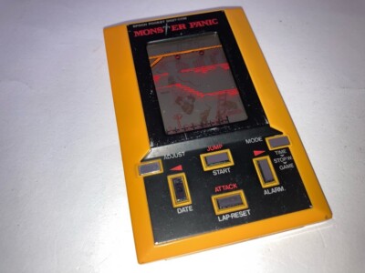 【Defective 】Monster Panic Vintage LSI Game Watch Digital EPOCH Japan import