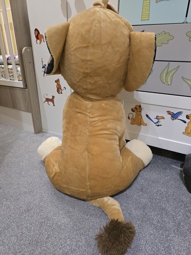 Huge 30" Disney Lion King Simba Teddy - Picture 7 of 8