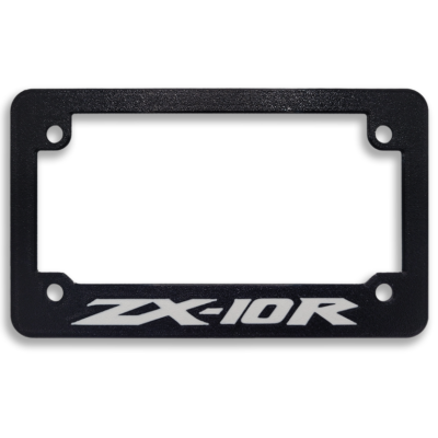 For Kawasaki Ninja ZX-10R Textured Motorcycle License Plate Frame